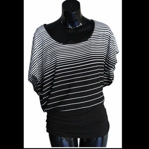 White House Black Market Striped Top. Size S.